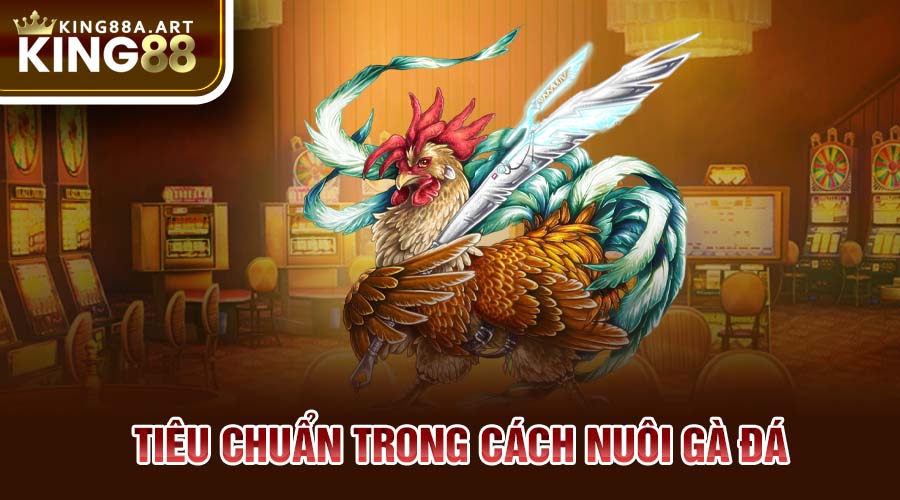 Tiêu chuẩn trong cách nuôi gà đá